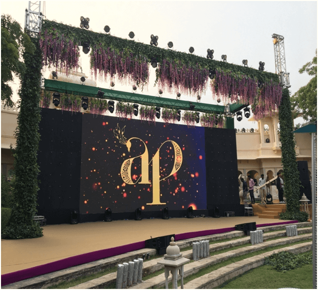 Fairytale Cocktail and Wedding ceremony organized by IIEM student in Udaipur